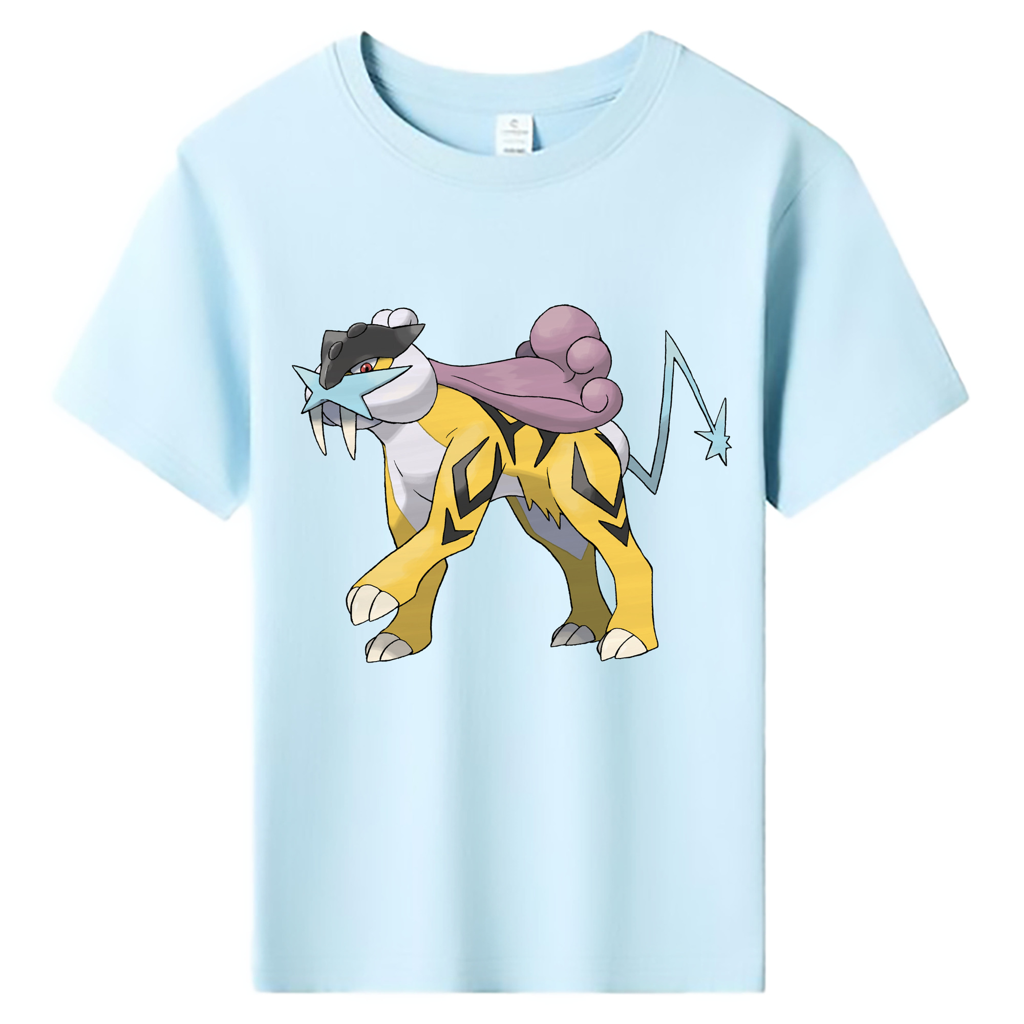 （画像用） ポケットモンスター Pokémon 綿100％キッズTシャツ（フロントプリント）